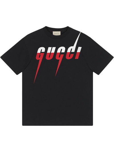 Gucci Blade Print T-shirt Zwart