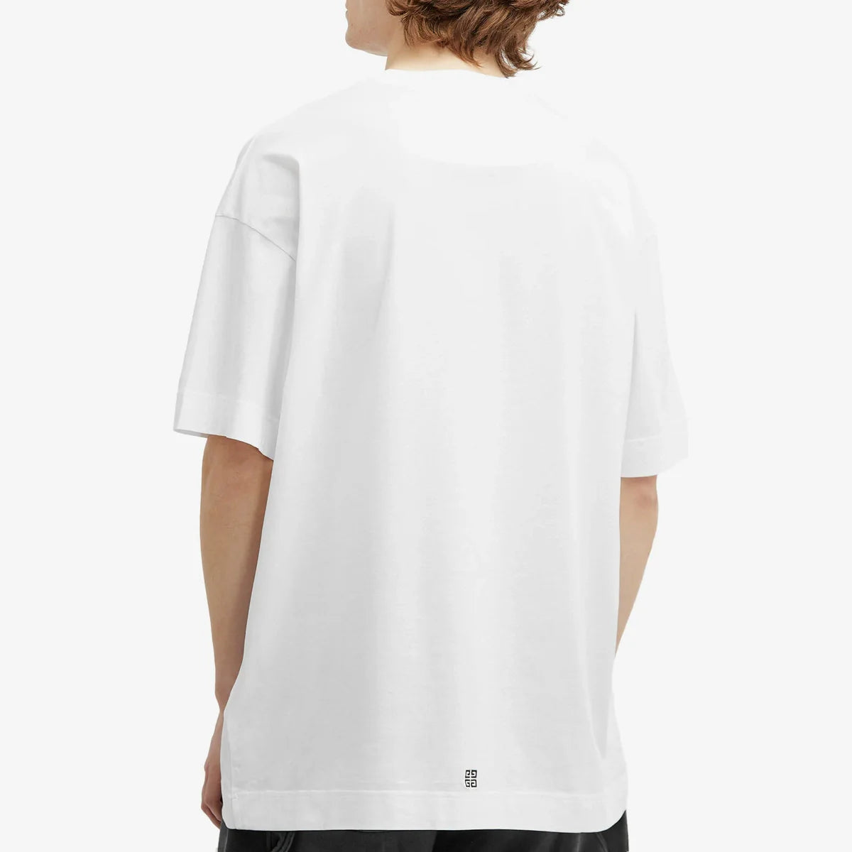 Givenchy Crest Logo T-shirt in het wit