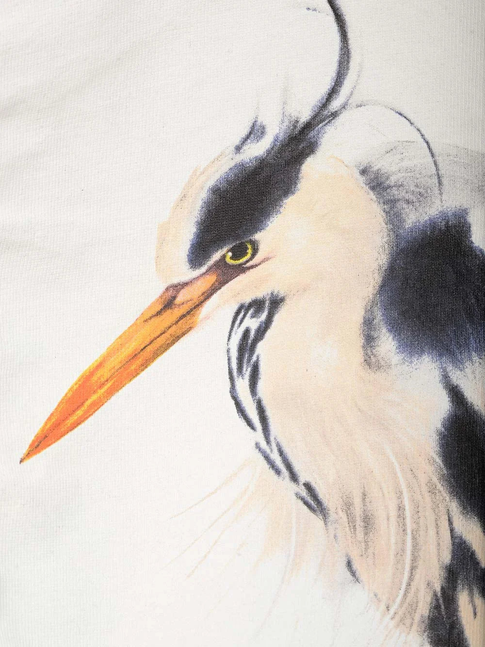 Heron Preston Bird Painted Print T-shirt in zwart