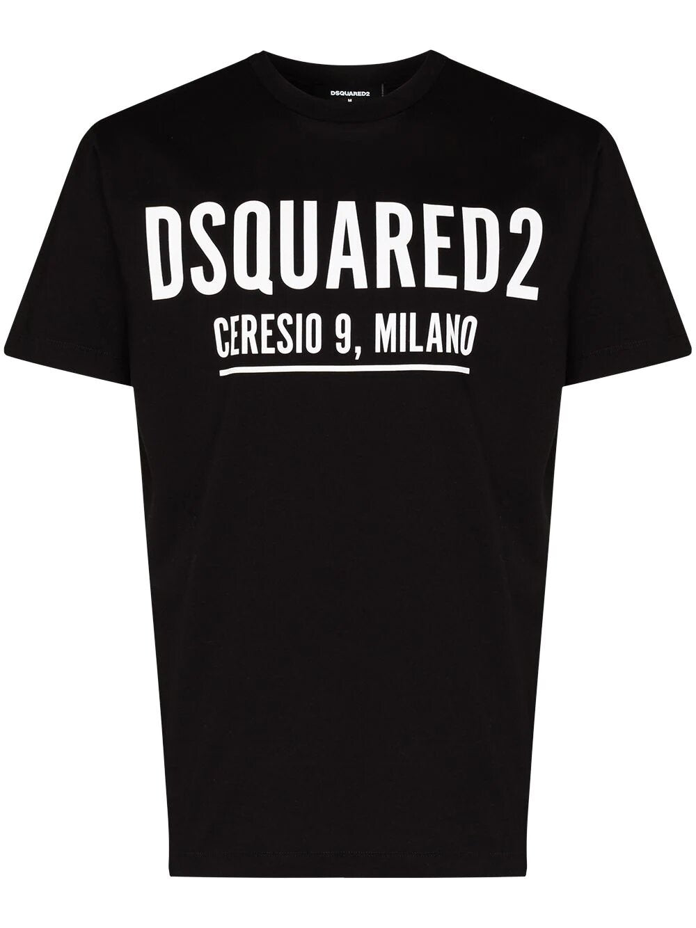 Dsquared2 Ceresio9 Cool T-shirt met logoprint in zwart 