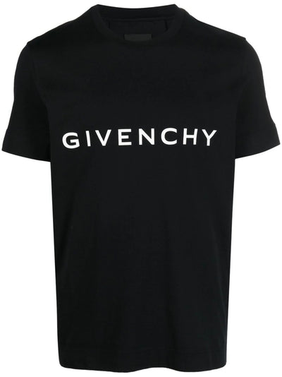 Givenchy Logo Print Oversized T-Shirt in Black