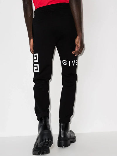 Givenchy 4G geborduurde joggingbroek in zwart