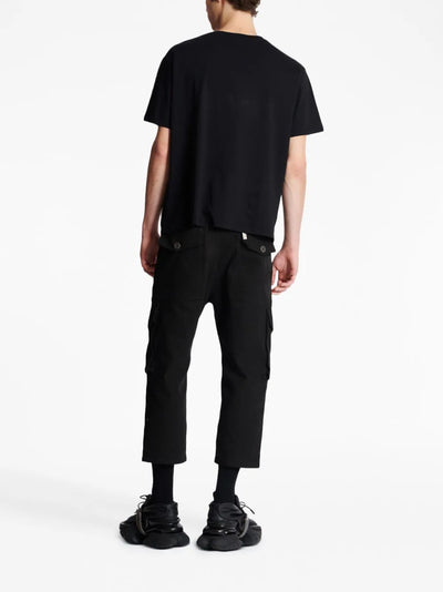 Balmain T-shirt met logoprint uit de jaren 70 in zwart 
