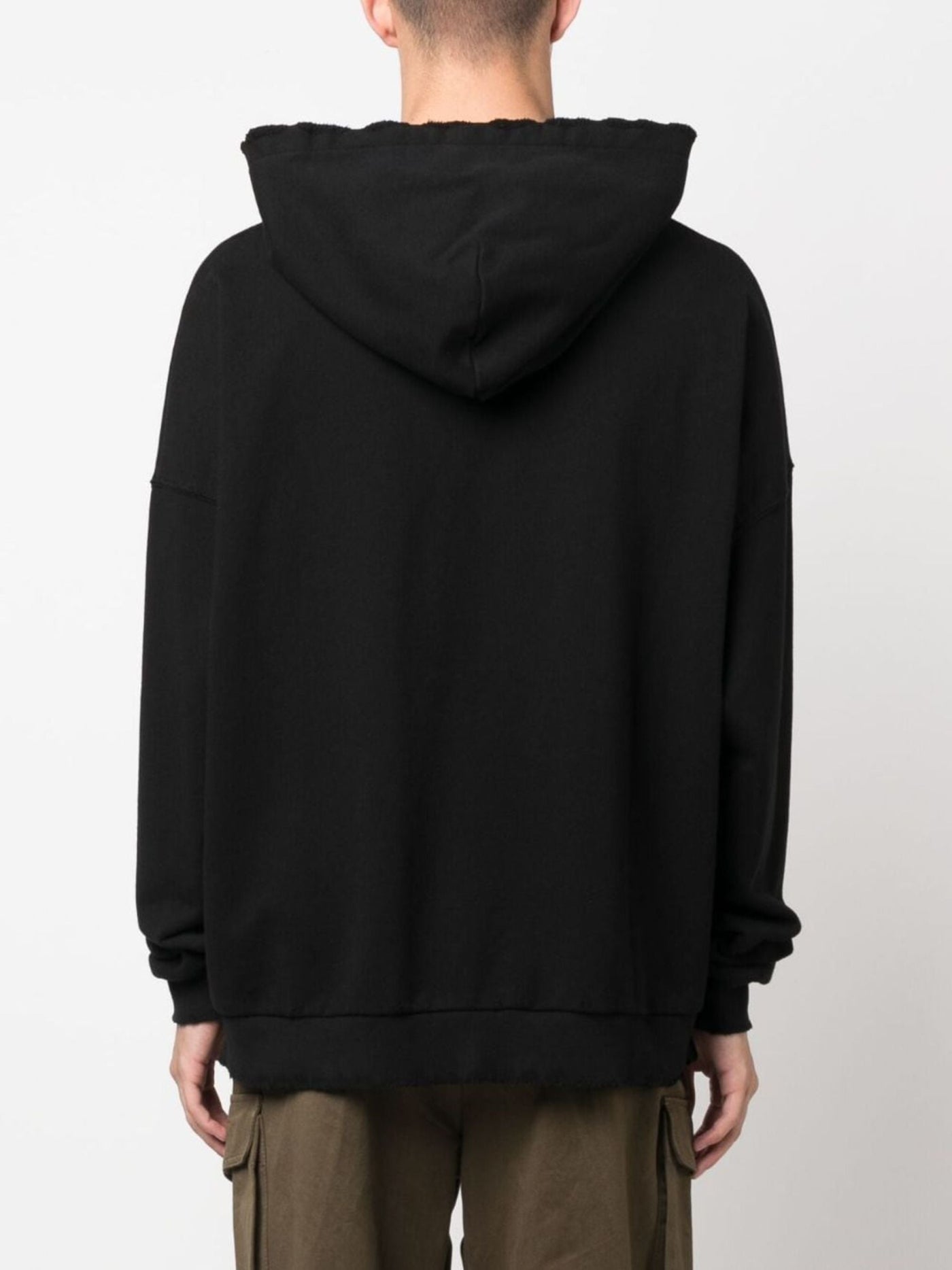 Palm Angels PA Monogram Logo Hoodie in Zwart