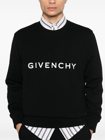 Givenchy Archetype Logo Sweatshirt in Zwart