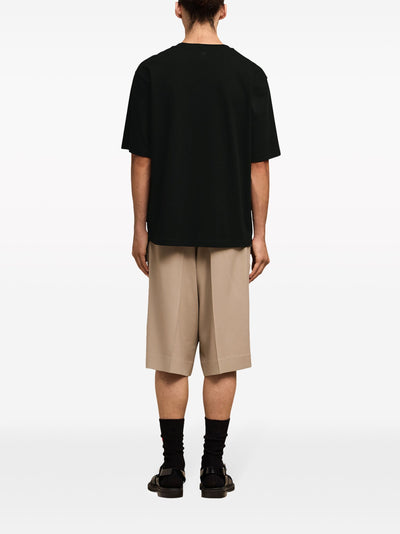 AMI Paris Alexandre Mattissi T-shirt met bedrukt logo in zwart