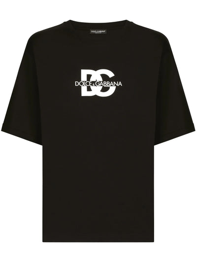 Dolce &amp; Gabbana DG T-shirt met print in zwart