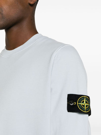 Stone Island Compass Patch logo Sweatshirt in blauw