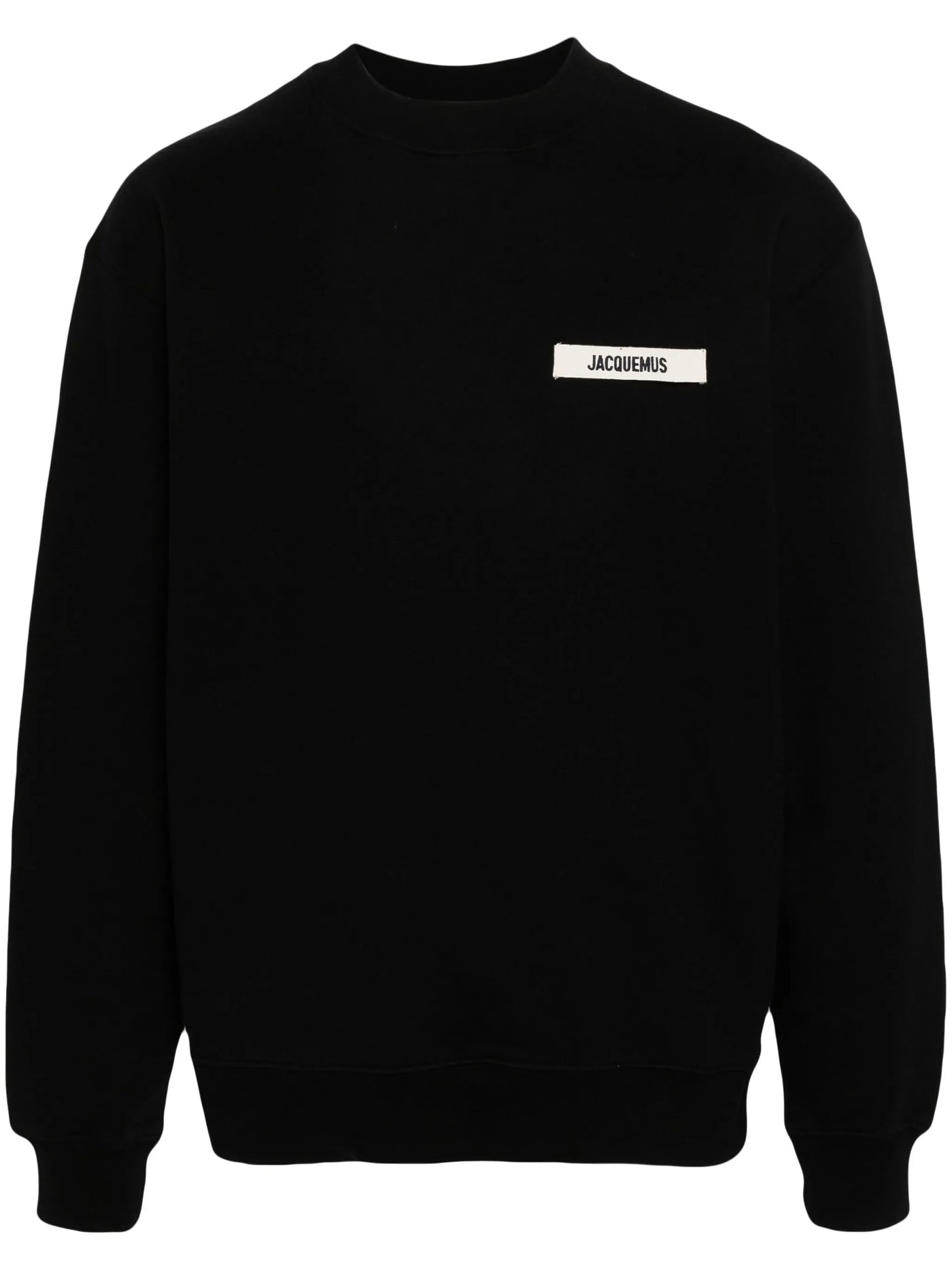 Jacquemus The Gros Grain Sweatshirt in Zwart