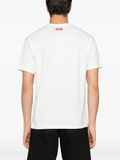 Kenzo Tiger Varsity Classic T-shirt in het wit