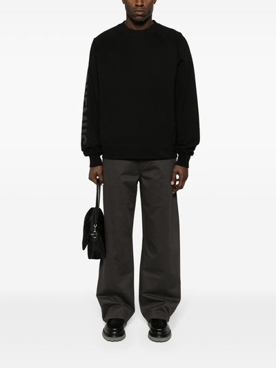 Jacquemus Le Typo Sweatshirt in Zwart