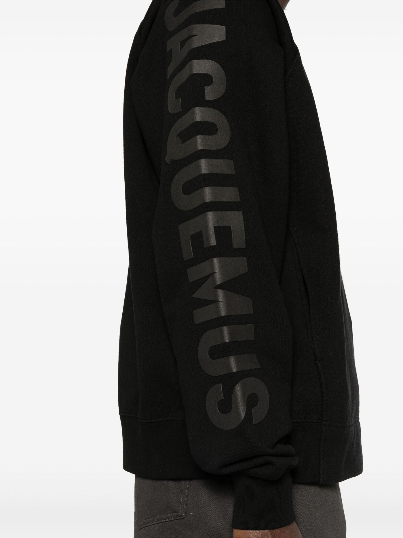 Jacquemus Le Typo Sweatshirt in Zwart