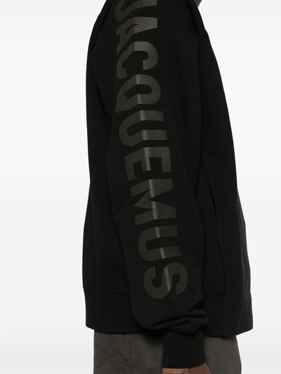 Jacquemus Le Typo Sweatshirt in Zwart