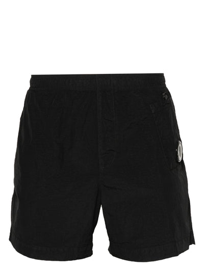 CP Company Utility Pocket Lens Detail zwembroek in zwart
