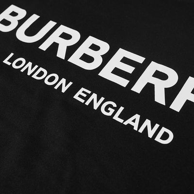 Burberry London Letchford Printed T-Shirt in Black
