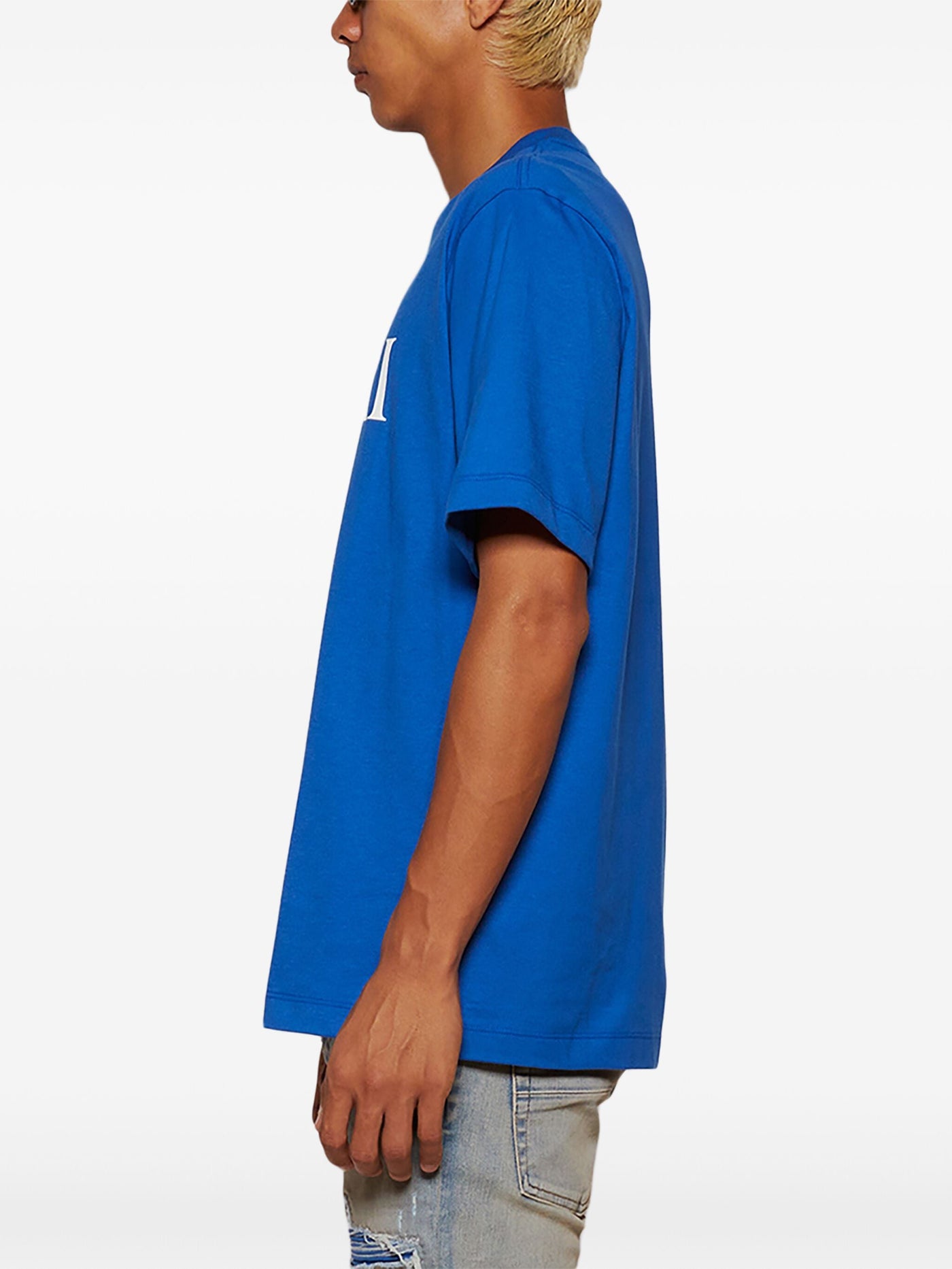 Amiri Core Logo bedrukt T-shirt in blauw