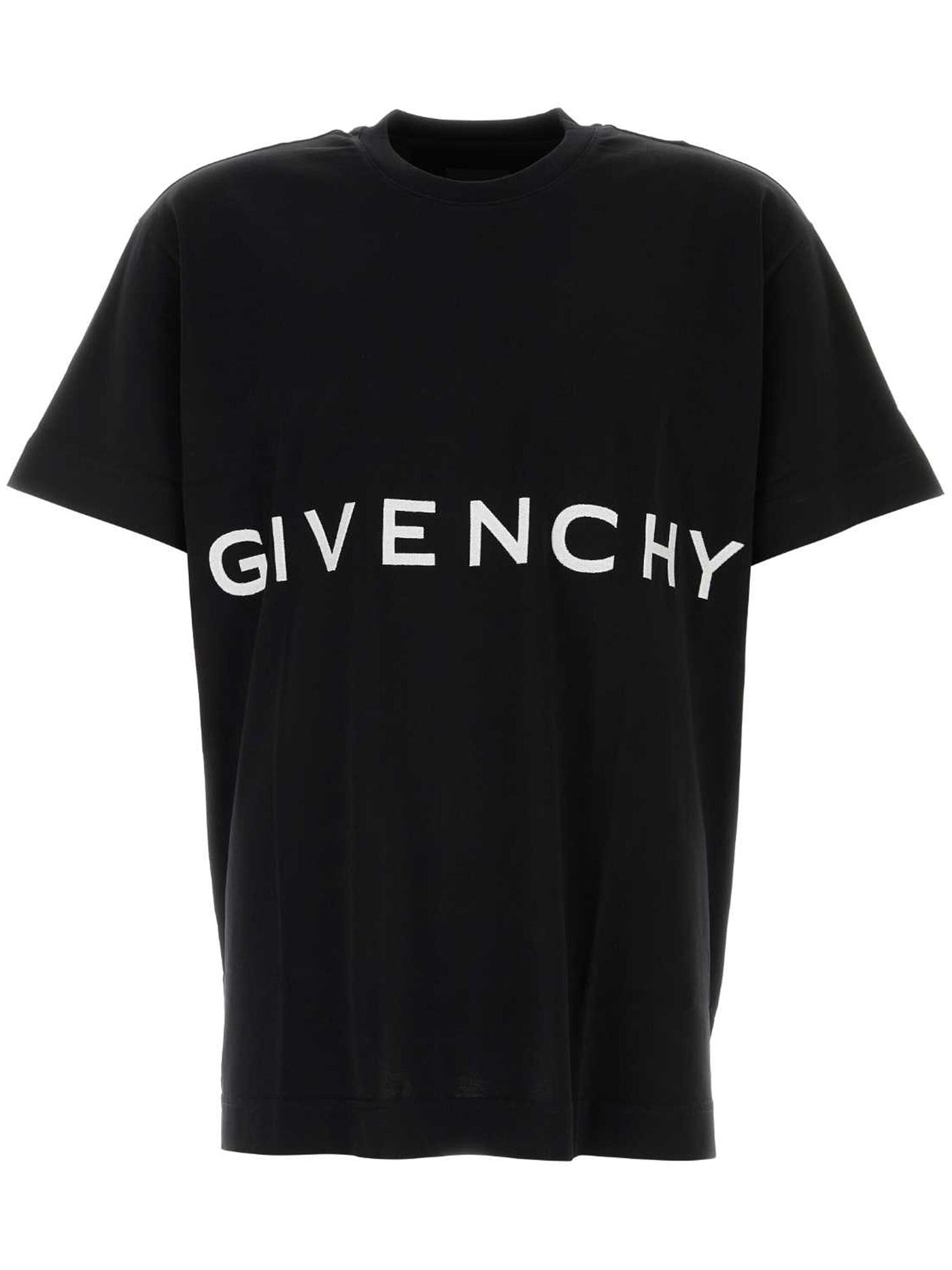 Givenchy 4G geborduurd logo bedrukt T-shirt in zwart