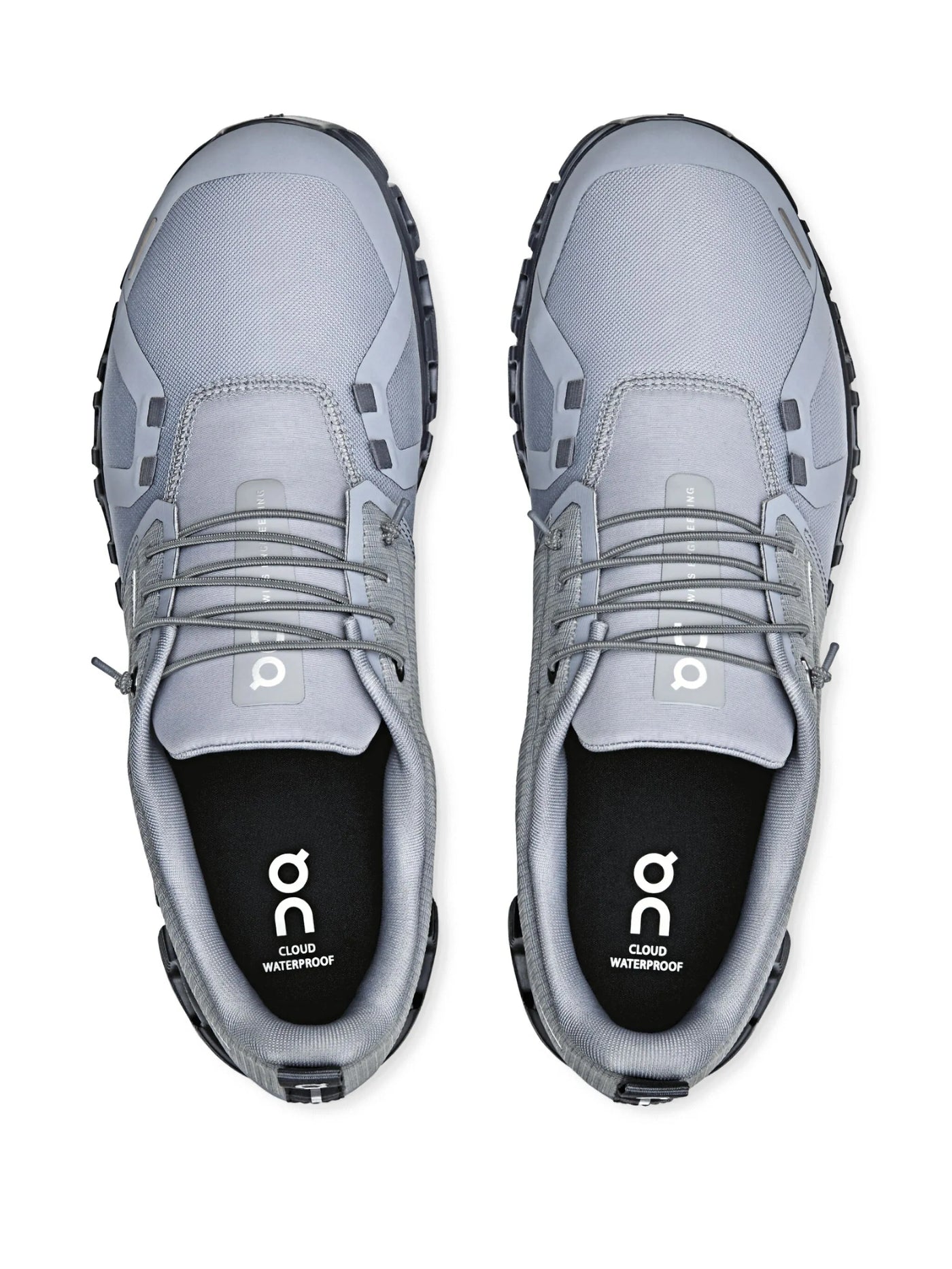 Op Running Cloud 6 WaterProof Sneakers in Alloy Wolf
