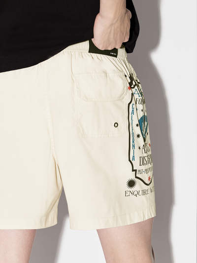 Amiri Fortune zwemshort in berkenhout