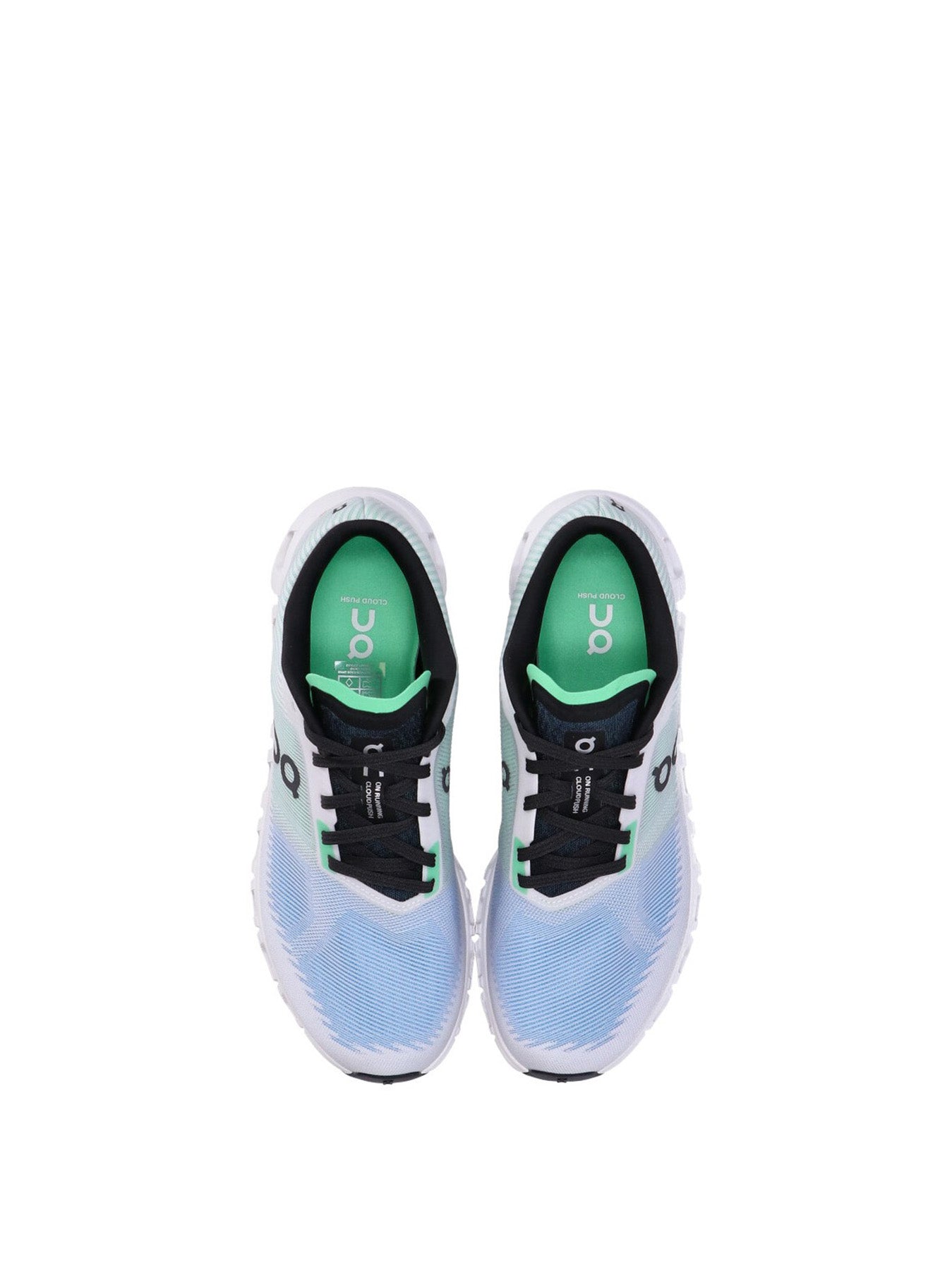 Over het hardlopen met Cloud 6 Push Trainers in Horizon Honeydew