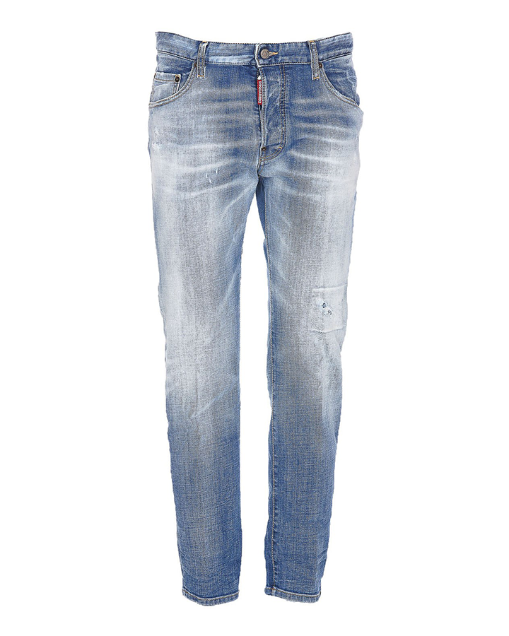 Dsquared2 Light Clean Wash Cool Guy Jeans in Blauw