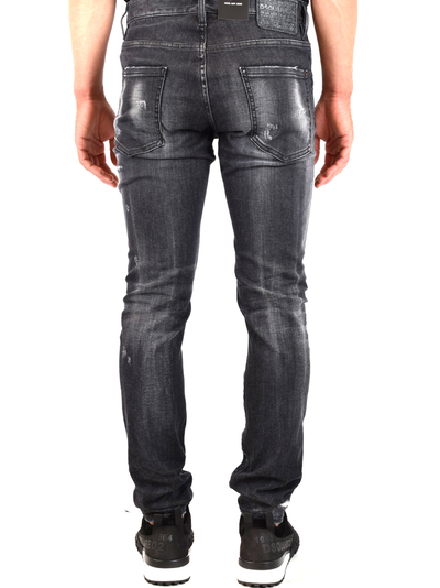 Dsquared2 Faded Effect Cool Guy Jeans in Zwart