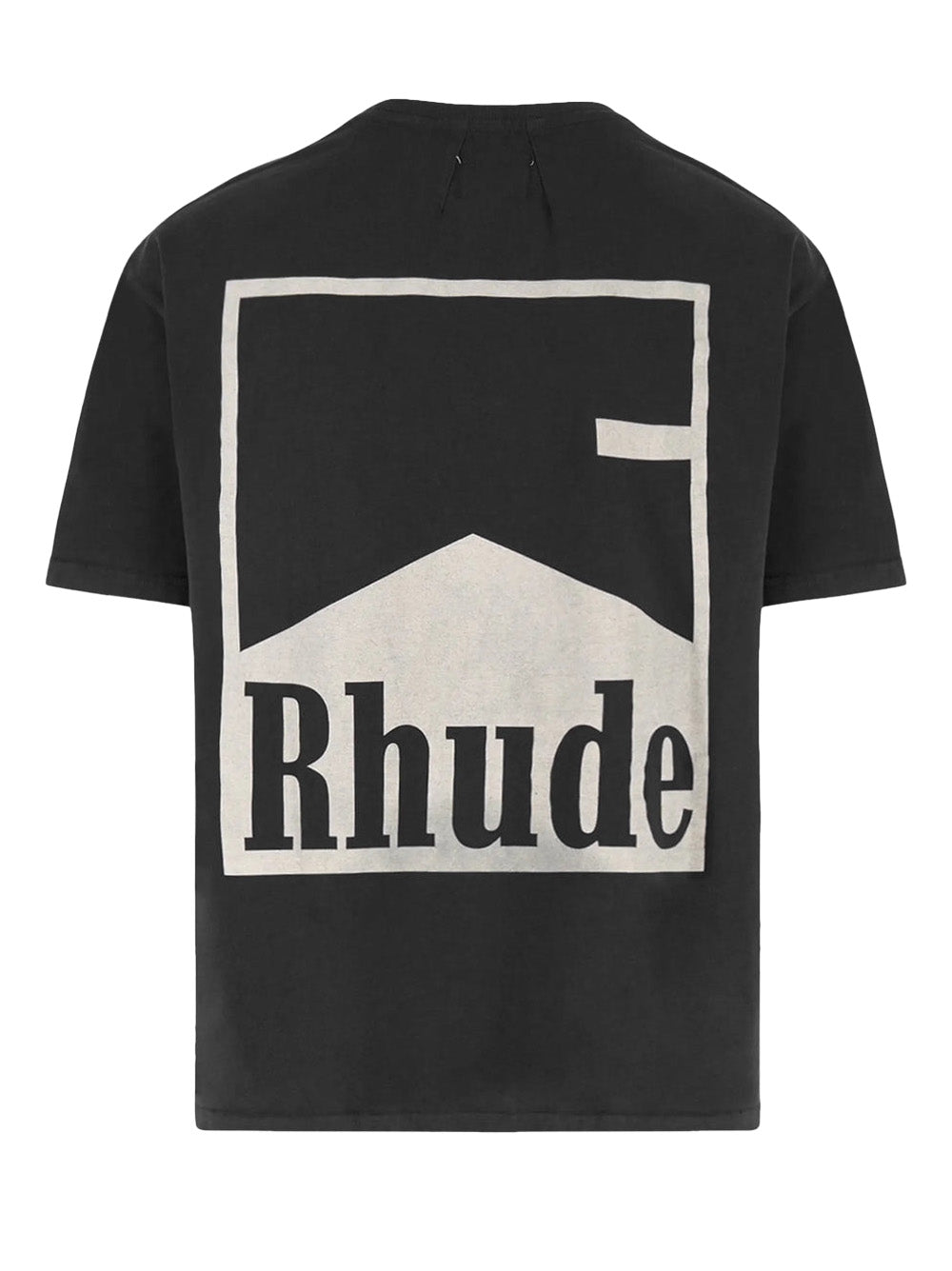 Rhude Chevron bedrukt boxy fit T-shirt in zwart