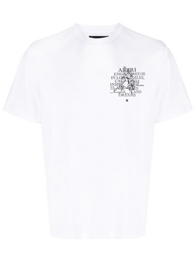 Amiri Precious Moments Printed T-Shirt in White