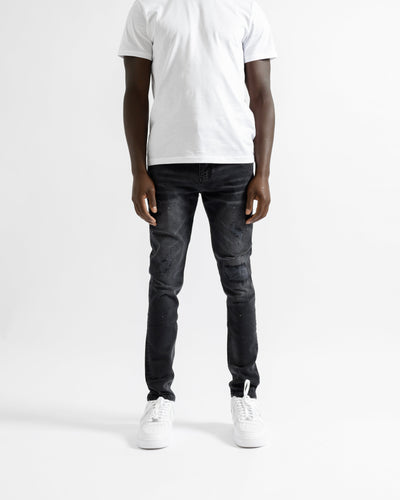 Magiri Marseille gescheurde jeans in zwart