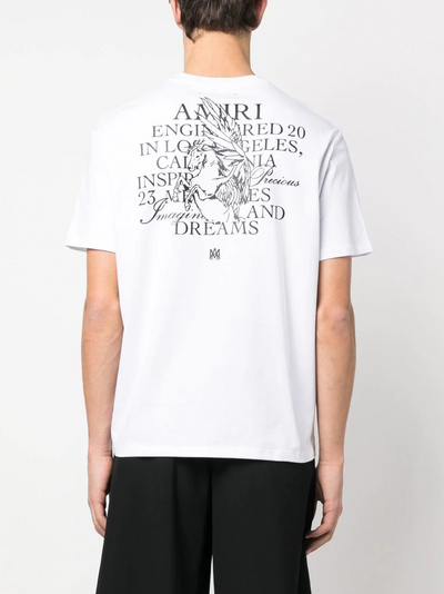 Amiri Precious Moments Printed T-Shirt in White