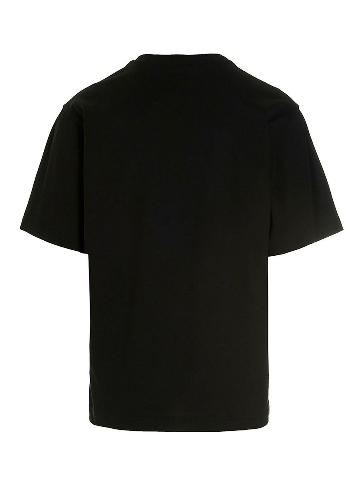 Dolce &amp; Gabbana gedetailleerd DG geborduurd logo T-shirt in zwart