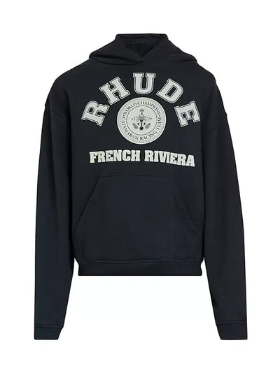 Rhude French Riviera Hoodie in Black