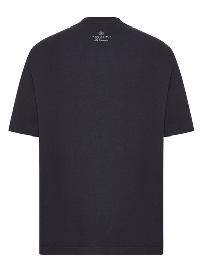 Jacquemus Le Marino Crewneck T-Shirt in Navy