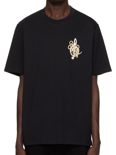 Amiri Jazz Band T-shirt in zwart