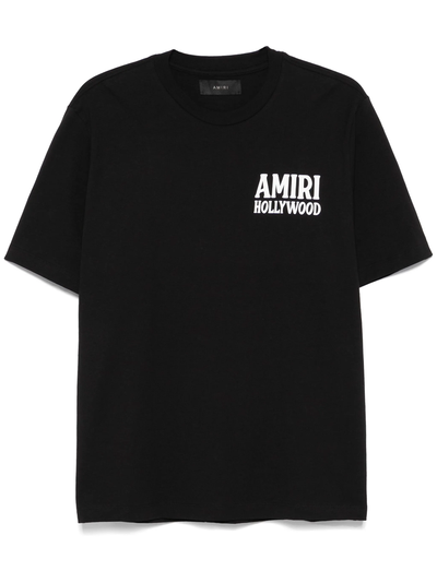Amiri Jazz Wolf T-shirt in zwart