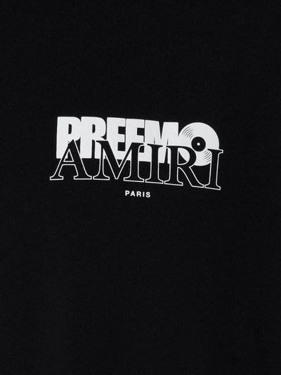 Amiri Premier Logo T-shirt in zwart