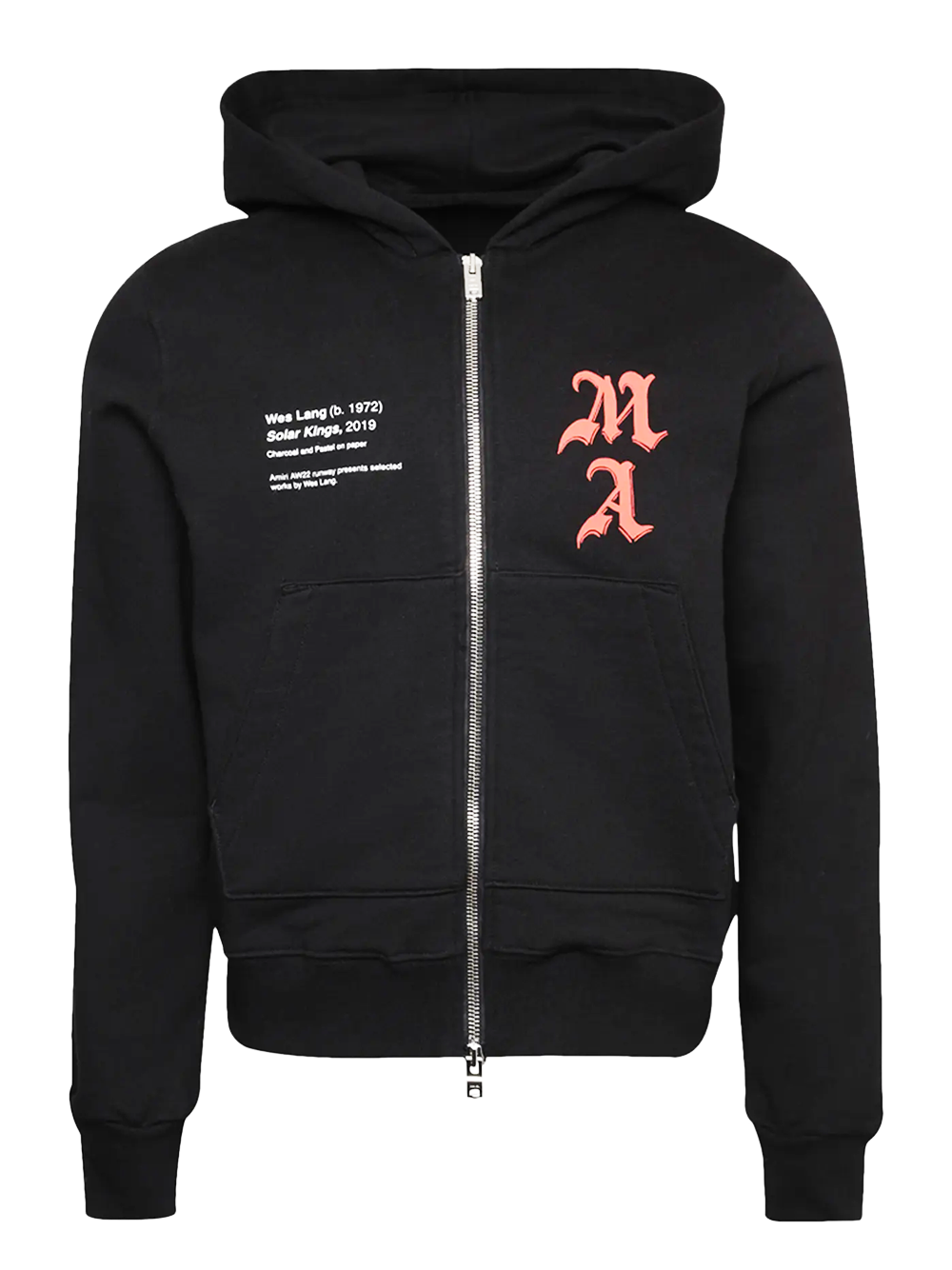 Amiri Wes Lang Solar Kings Hoodie in Zwart