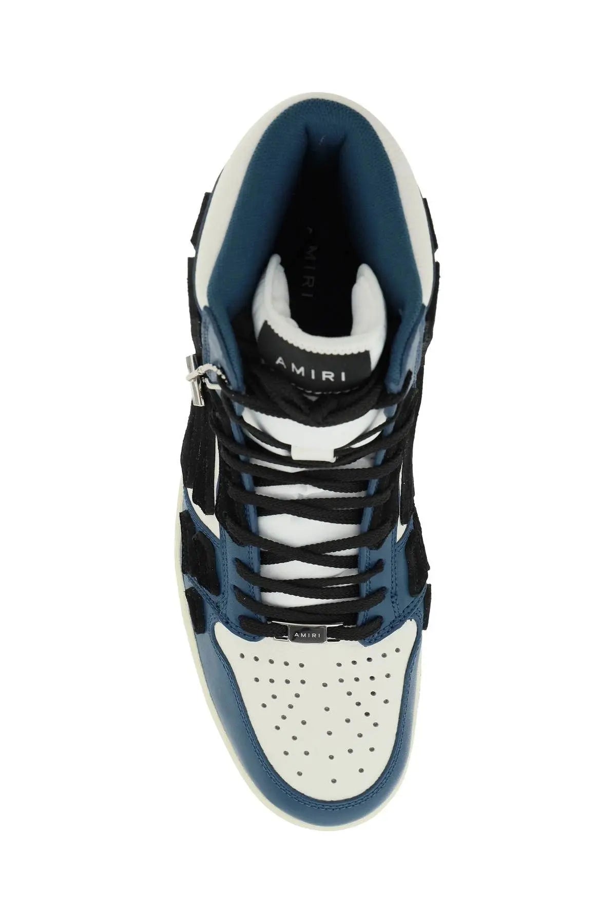 Amiri Skeleton High Top Sneakers Blauw
