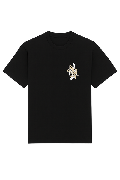 Amiri Jazz Band T-shirt in zwart