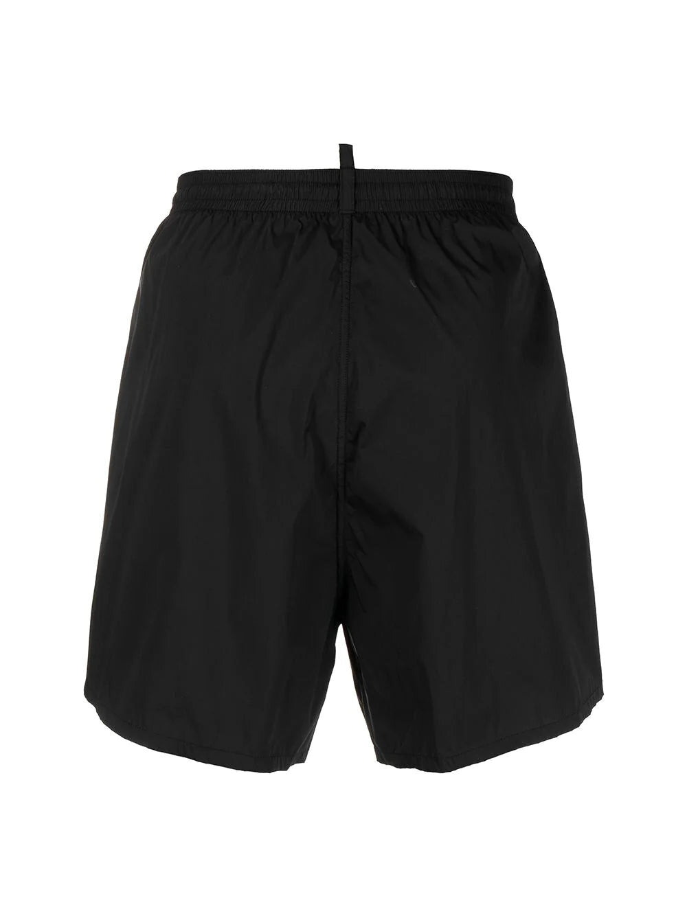 Dsquared2 zwemshort met esdoornbladlogoprint in zwart 