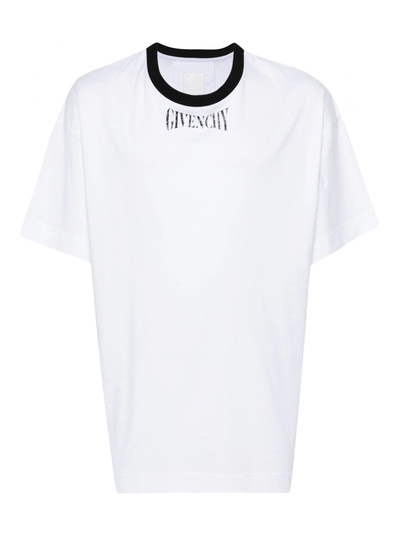 Givenchy 4G Logo bedrukt T-shirt in wit