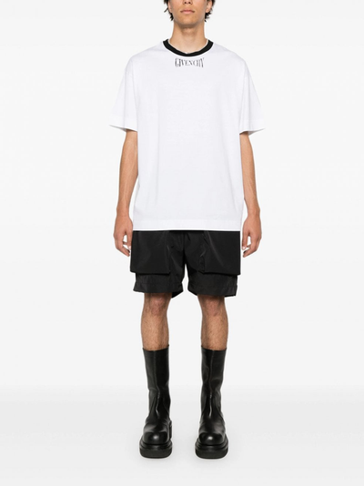 Givenchy 4G Logo bedrukt T-shirt in wit