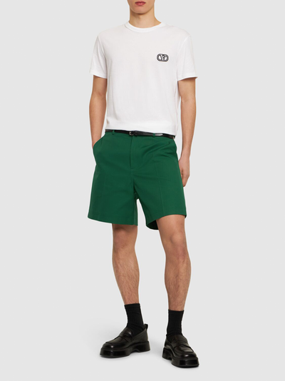 Valentino VLogo Signature Patch T-shirt in wit