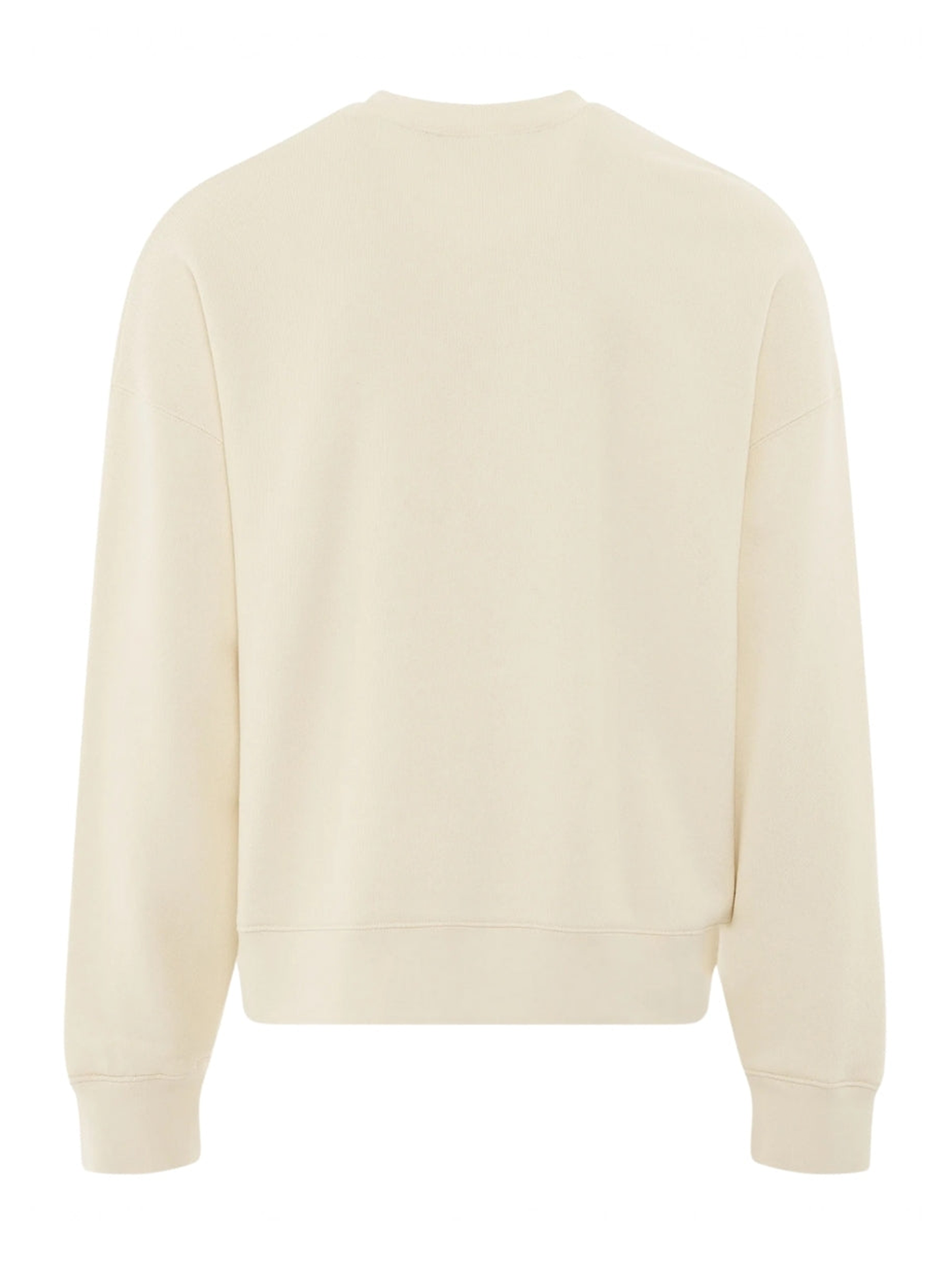 Palm Angels Gebroken Haai Logo Crème Sweatshirt