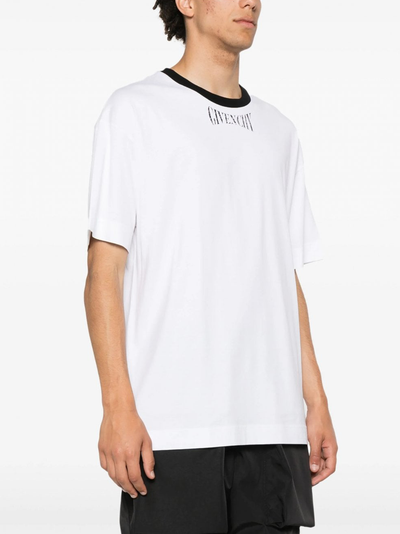 Givenchy 4G Logo bedrukt T-shirt in wit