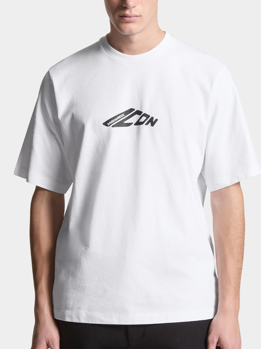 Dsquared2 Icon New Generation Loose Fit T-Shirt in White