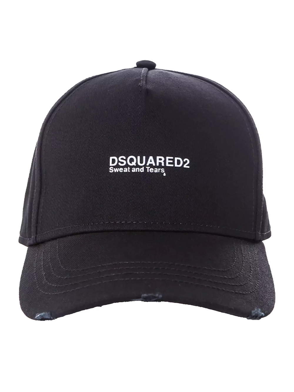 Dsquared2 Sweat and Tears Baseballpet in het zwart