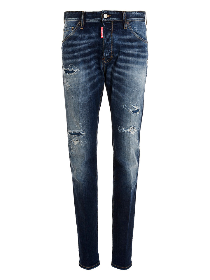 Dsquared2 One Life One Planet Cool Guy Jeans in donkerblauw