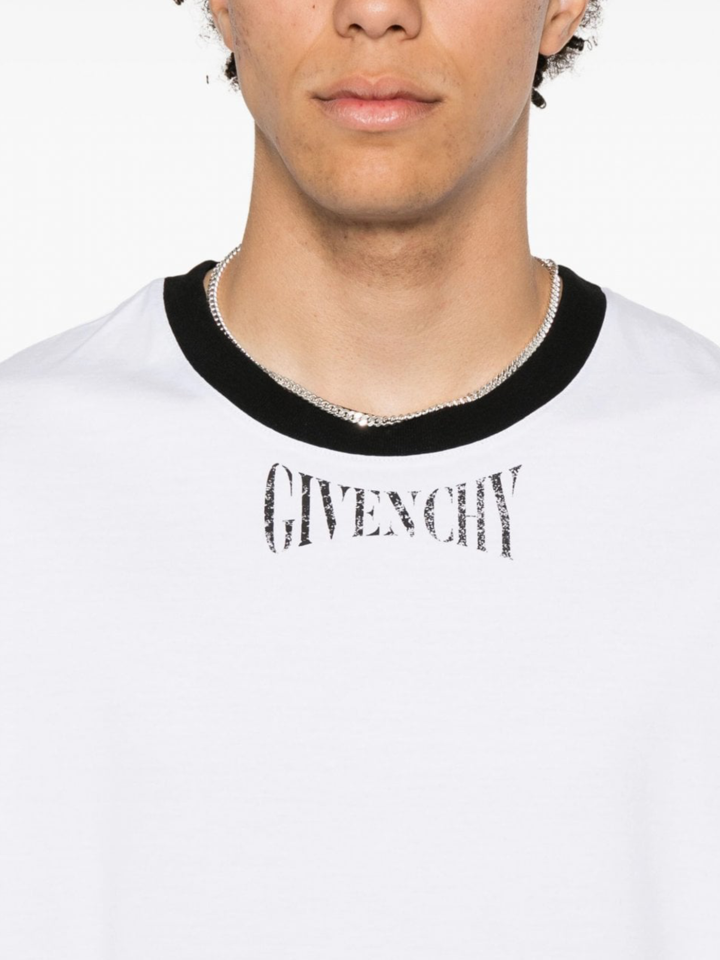 Givenchy 4G Logo bedrukt T-shirt in wit