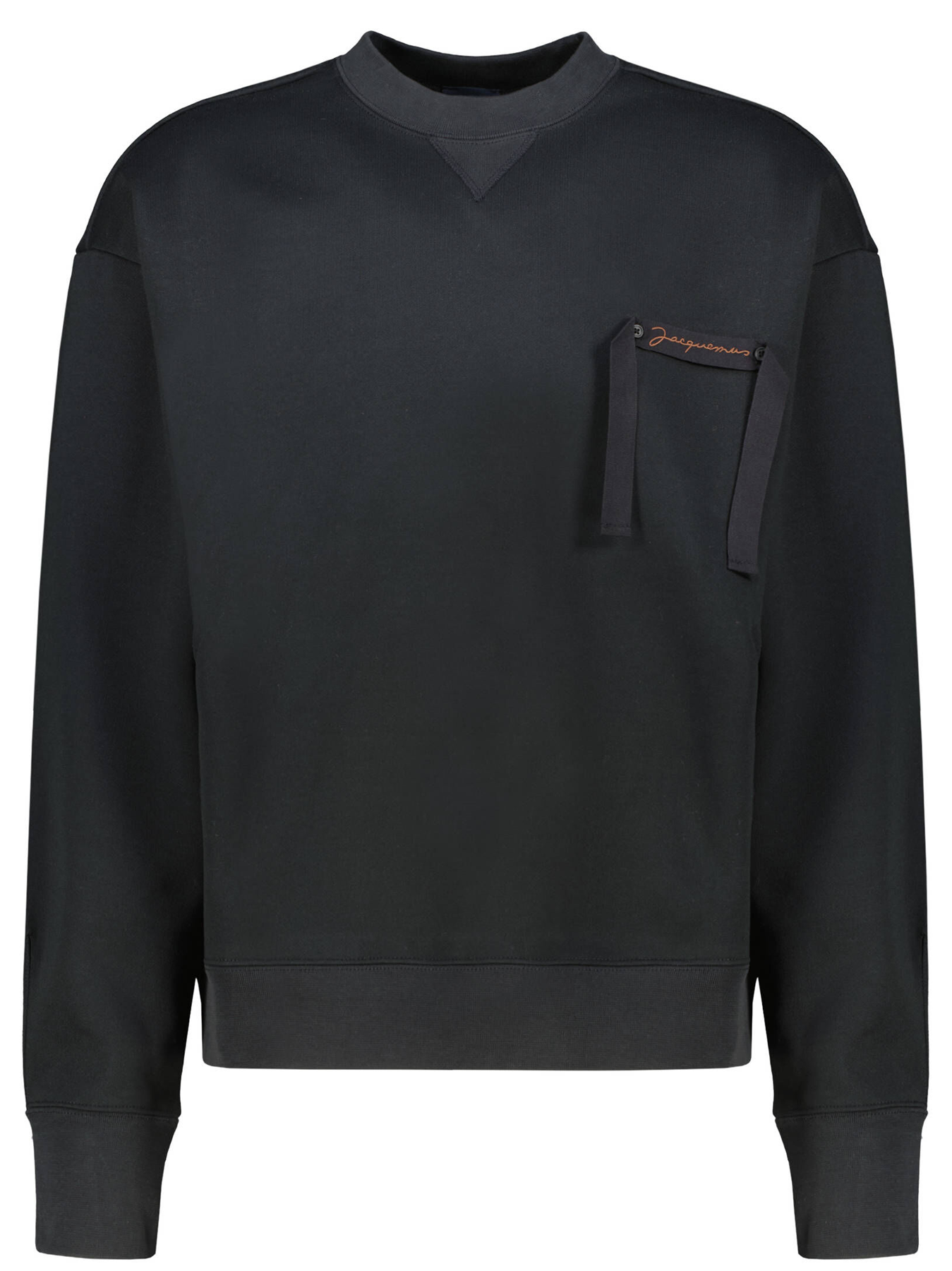 Jacquemus Col Rond Le Sweatshirt in Black